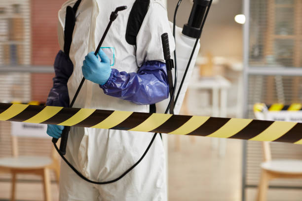 Professional Blood Cleanup technician working in Kirkwood, MO